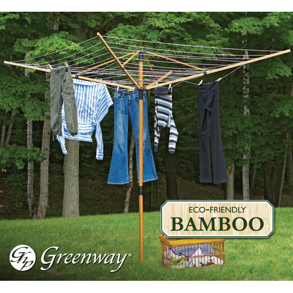 Greenway Deluxe Umbrella Clothesline & Reviews Wayfair